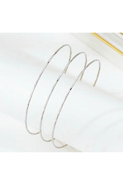 STEELVA Silver Color Upper Arm (Pazu) Bracelet