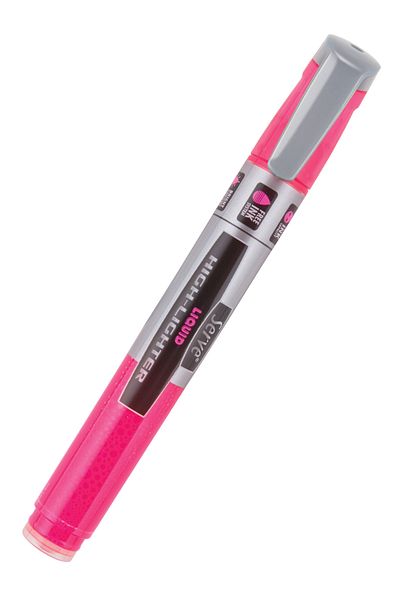 Serve Liquid Highlighter Liquid Ink Highlighter Pink
