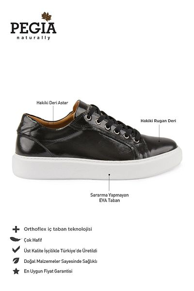 Pegia Star Patent Leather Sneaker 500972