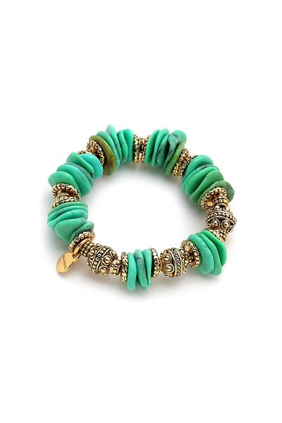 Mon Reve Turquoise Drift Turquoise Natural Stone Bracelet