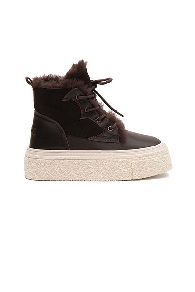 Pegia Γυναικείο Sneaker με ψηλή σόλα 191351
