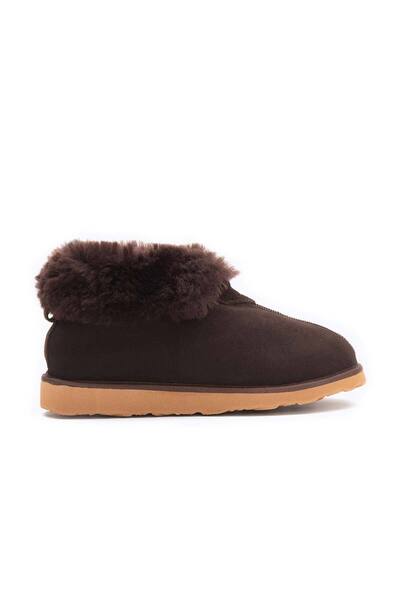 Pegia Γνήσιο Suede Fur Inside Unisex Panduf 191200
