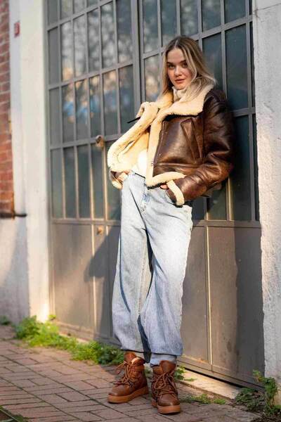 Cool Moon Kürklü Sneaker Bot 365050