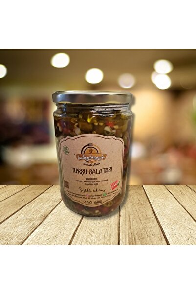 hataydangelir Süs Biberi Salata Turşusu (660CC CAM KAVANOZ)