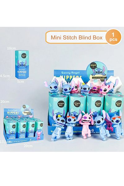 Choice 1pcs Sonny Angel Lilo & Stitch Series Accessories Fashion Games Accessories Mini Anime Characters C