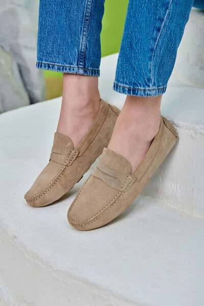 Pegia Чоловічі туфлі-мокасини з натуральної замші 500901