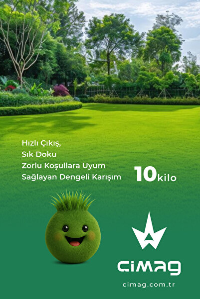 Çim Tohumu 3 Mix Grass Karışımı - 10 Kg