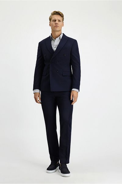Kiğılı Slim Fit Slim Fit Double Breasted Suit