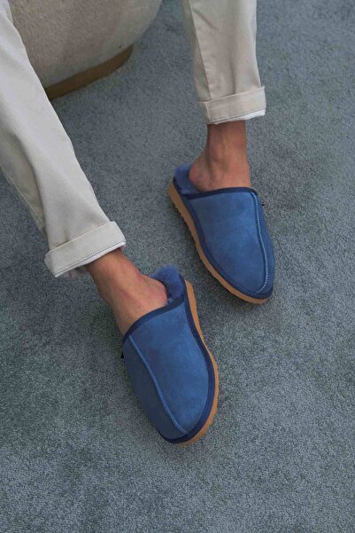 Pegia Чоловічі домашні капці з натуральним хутром 111030