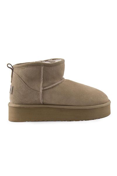 Pegia Μπότες Shearling με ψηλή σόλα 191300