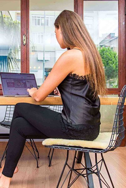 Pegia وسادة كرسي من جلد الغنم الطبي من Sheepy Care MDK008