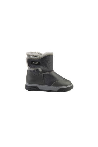 Pegia Παιδικά Μποτάκια με Γούνα Εσωτερικά και Velcro 186061