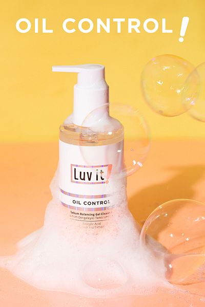 Luv it! Sebum Balancing Facial Cleansing Gel Combination Oily Skin 200 ml