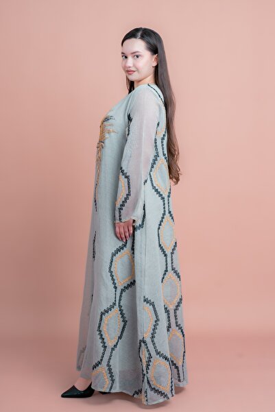 IKKXA Radiant Embroidery Jalabiya