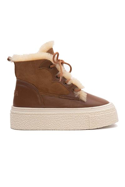 Pegia Γυναικείο Sneaker με ψηλή σόλα 191351