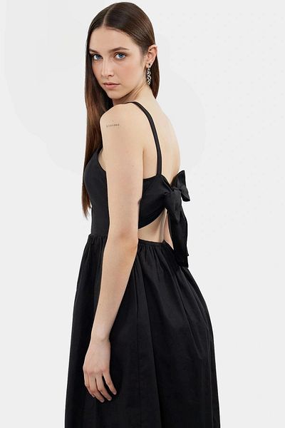 PayBuy Summer Midi A-Line Cotton Voile Dress Casual Chic Zarifane Design Distinguished Material