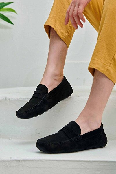 Pegia Мъжки мокасини от естествен велур 500901