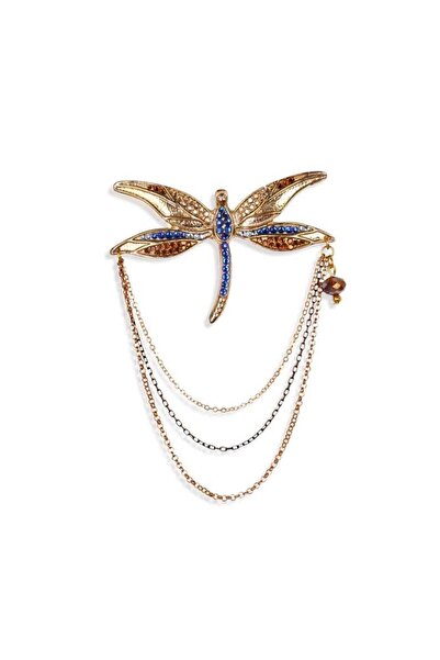 COOLMENCLUB Yusufçuk Figürlü Ceket Yaka Broşu