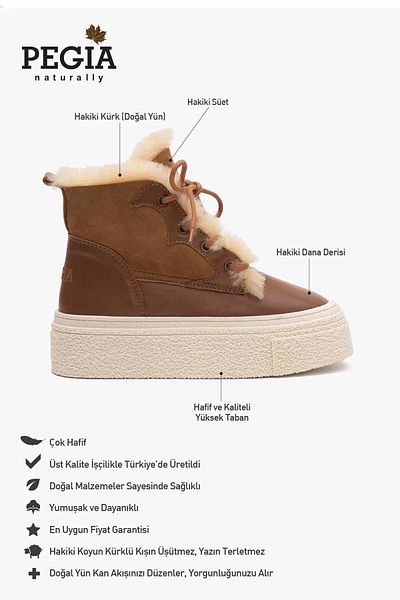 Pegia Γυναικείο Sneaker με ψηλή σόλα 191351
