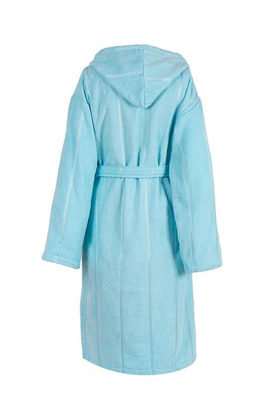 Ephemeris Unisex Μέντα πράσινο βαμβακερό μπουρνούζι