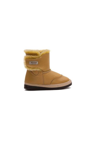 Pegia Παιδικά Μποτάκια με Γούνα Εσωτερικά και Velcro 186061