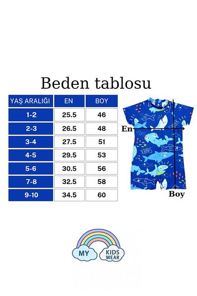 My Kids Wear Costum de baie cu bonetă, fermoar de plajă, salopetă de protecție solară pentru băieți