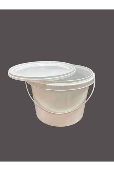 EKBAĞ Plastic Yogurt Bucket 2.5 Lt (5 Pcs)