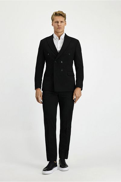 Kiğılı Slim Fit Slim Fit Double Breasted Suit