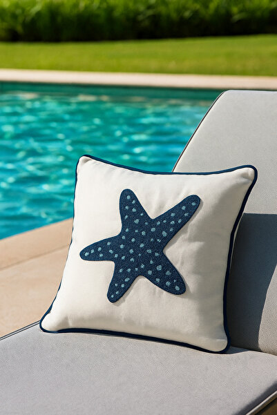 LUFA HOME غطاء وسادة مارين مفرد (45*45)