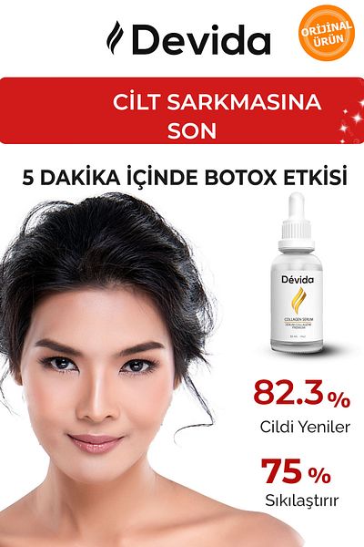 Devida Anti aging collagen serum anti wrinkle, botox effective skin regenerator vega series a230