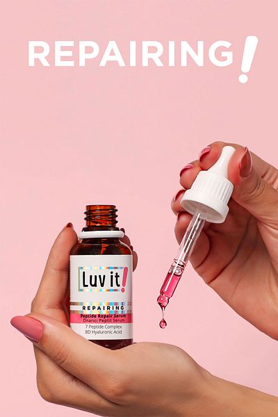 Luv it! Peptide Serum 30ml - Anti-Aging and Anti-Wrinkle - Barrier Repair - Skin Renewal
