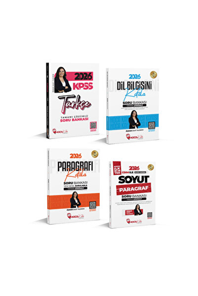 Hoca Kafası Yayınları 2026 KPSS Türkçe Soru- Dil Bilgisini Kafala - Paragrafı...