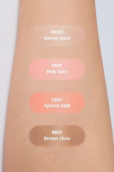 THE SAEM Perfect Glam Stick Blusher/ Natural Look Stick Blush-Wh01 Aurora Wave (Vionine)