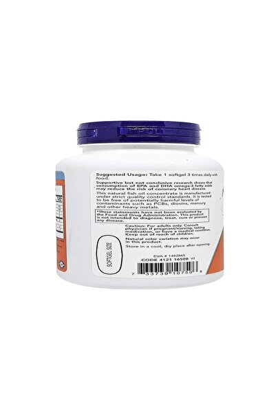 Now Omega 3 1000mg 100s Softgel