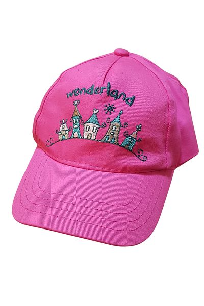 Kitti Baby Girl 1-3 Years Old Summer Brimmed Wonderland Cotton Hat 48 Cm