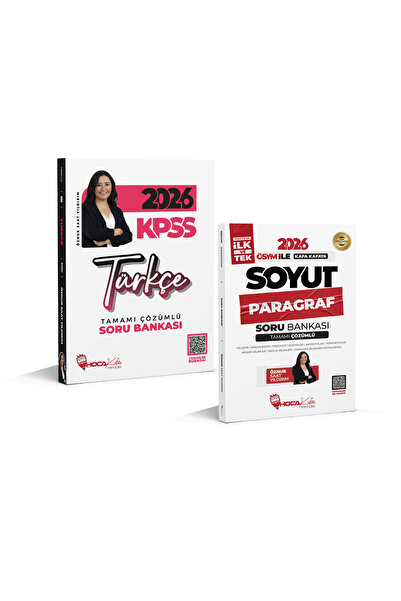 Hoca Kafası Yayınları 2026 KPSS Türkçe Soru Bankası- Soyut Paragraf Soru Bank...