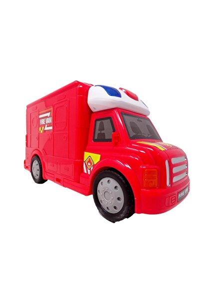 Salamandra Salamandra Kids Fire Truck and Accessories Toy Set