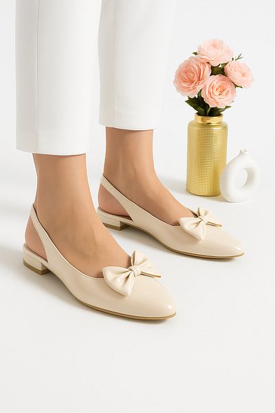 StWenn Women's Ballerinas Comfortable Lightweight No Sound Orthopedic Daily Shoes Ballerinas Home Office Outdoor Shoes