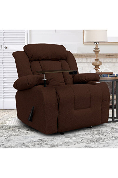 Lazy Vibes Relax Pro Classic| Premium Recliner With Laptop Table & cup Holder