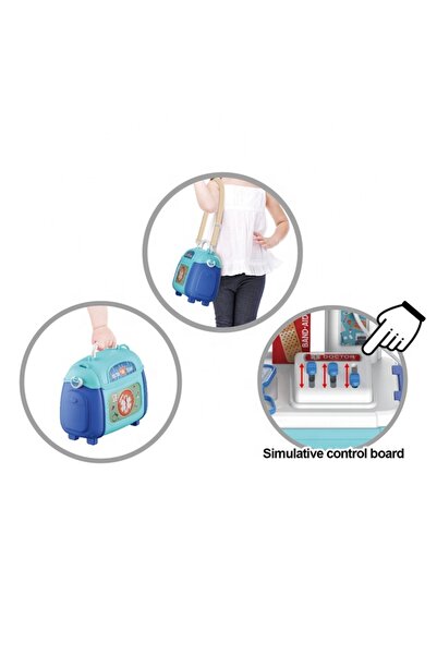 Salamandra Interactive Role Play Set, Doctor Kit for Children Salamandra kids, Tools and Accessories, Blue