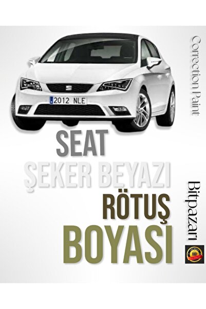 izmir bit pazarı SEAT İBİZA LEON ARONA ATECA - LB9A - BEYAZ - Profesyonel Röt...
