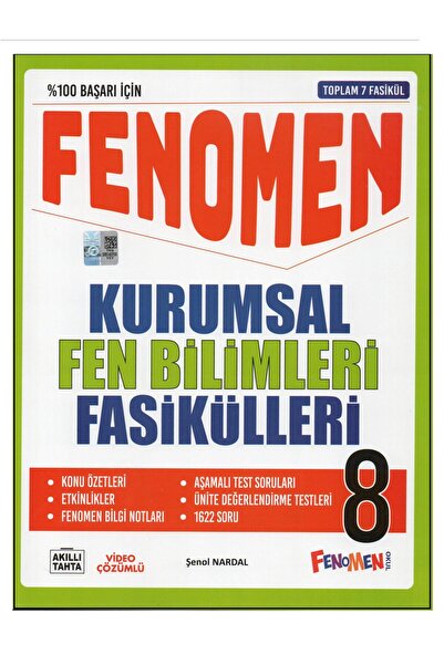 Fenomen Yayıncılık FENOMEN 8. SINIF FEN BİLİMLERİ KURUMSAL FASİKÜLLERİ
