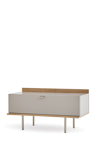 Enza Home Cante Tv Sehpası, 100x53 cm - Açık Meşe