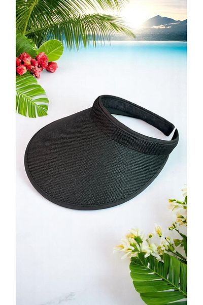 Deeplively Women's Straw Hat Summer Beach Hat Premium Quality - Visor Hat with Accessories