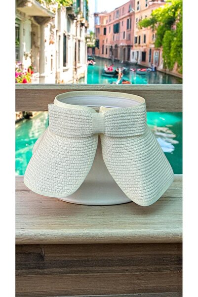 Deeplively Жіночий солом'яний капелюх Літній пляжний капелюх преміум якості -...