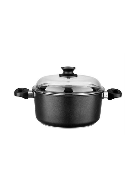 Leggno Cast Iron Deep Pot 24 cm Lid