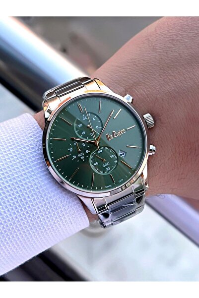 Lee Cooper Çelik Kordon İç Fonksiyonları Aktif 5 Atm Suya Dayanıklı Erkek Kol Saati ELC8042.370