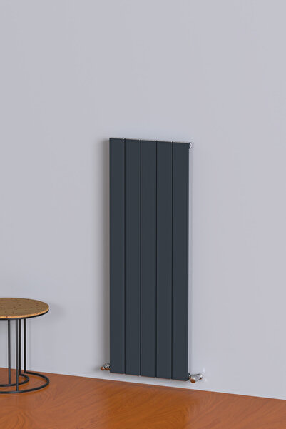 AEON Hestia Alüminyum Radyatör Dikey 125 X 45 Antrasit 5 Dilim