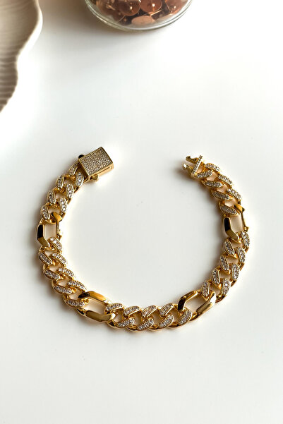 Radino Collection Kadın Rose Zirkon Taşlı Gurmet Çelik Bileklik – Işıltılı Ta...