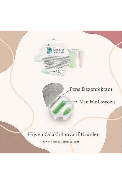 IDM AQUA MANİKÜR Idm Concept Aqua Manicure Bowl 20 Pieces